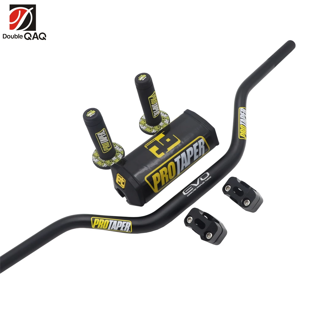 28 мм руль мотоцикла жировые бары + ручки Protaper бар коврик для грязи велосипеда SUZUKI