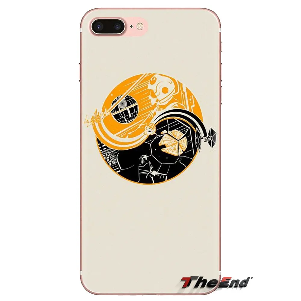 For Samsung Galaxy J1 J2 J3 J4 J5 J6 J7 J8 Plus 2018 Prime 2015 2016 2017 chinese yin yang fish Soft Transparent Shell Covers |