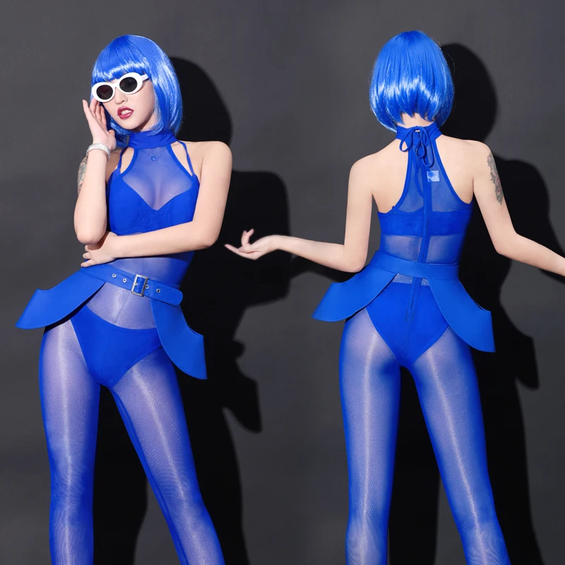 Новинка праздничный наряд Beyonce женский комбинезон для ночного клуба одежда бара