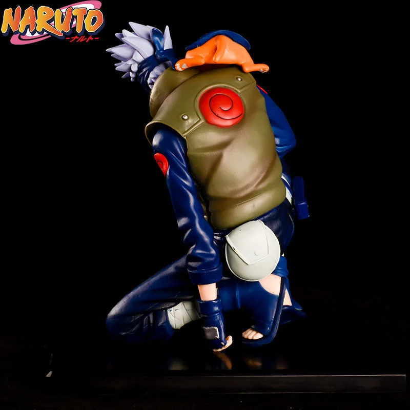 Аниме фигурки Наруто хапито хатакэ Какаси модель на коленях ПВХ экшн-фигурки
