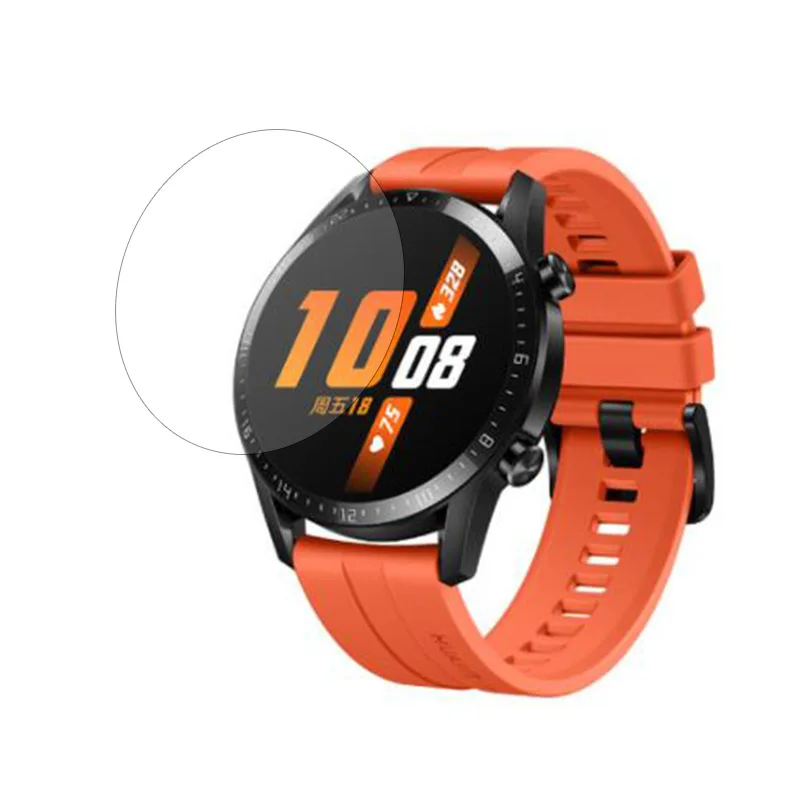 Прозрачная защитная пленка из закаленного стекла для умных часов Huawei Watch GT 2 Active /