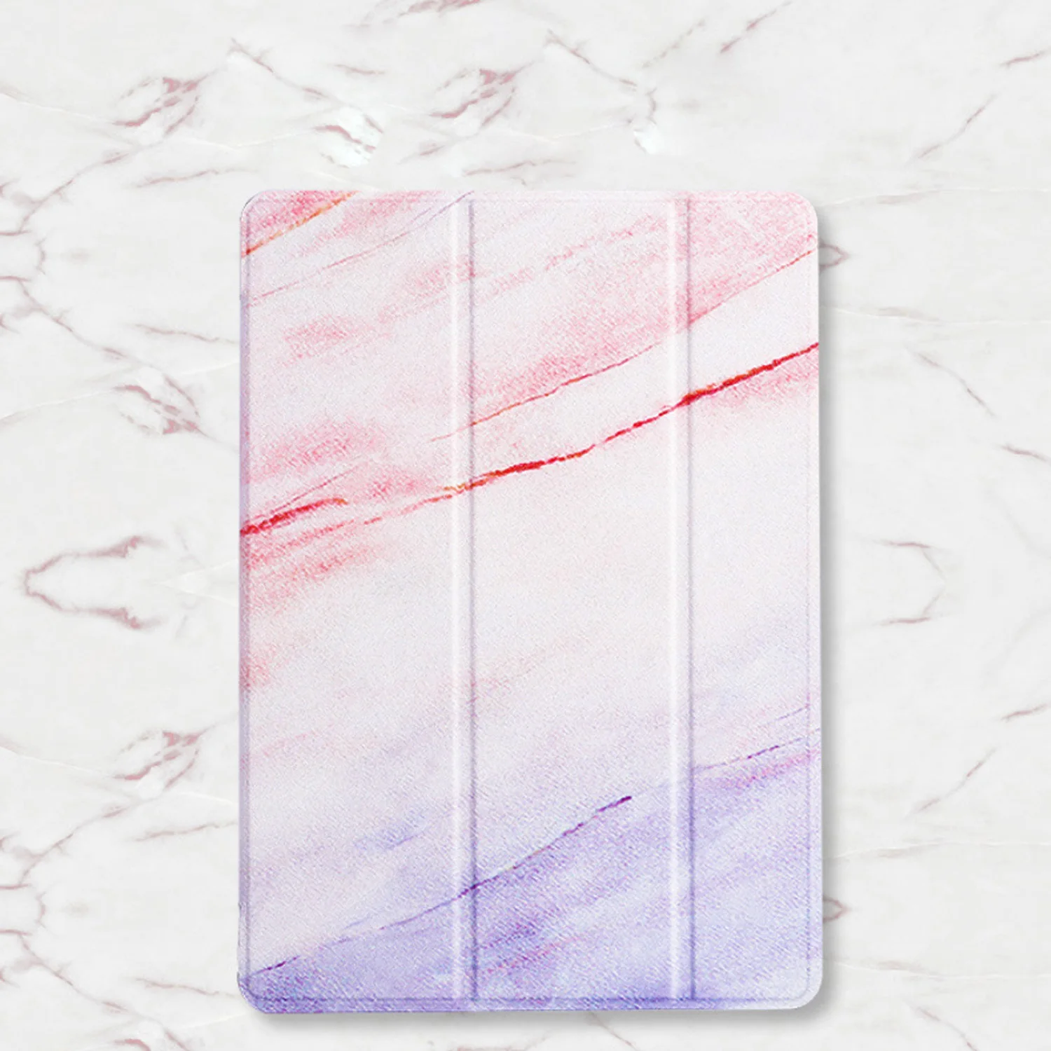 Защитный чехол Besegad из искусственной кожи с мраморной текстурой функцией