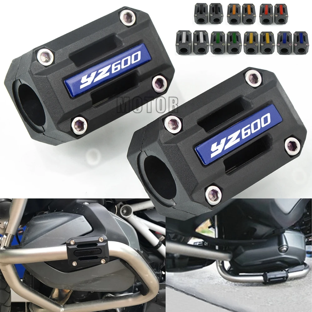 Для Yamaha YZ600 1986 1988 1987 YZ 600 мотоцикл 22 25 28 мм крушение двигателя бар протектор бампер