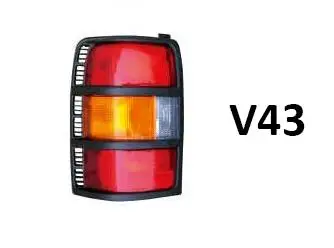 v43 V31 v43 v32 V33 задний фонарь для pajero парковочный светильник для MONTERO 1989-1999 второго поколения md628059 задний противотуманный фонарь сигнал поворота - Испускаемый цвет: v43
