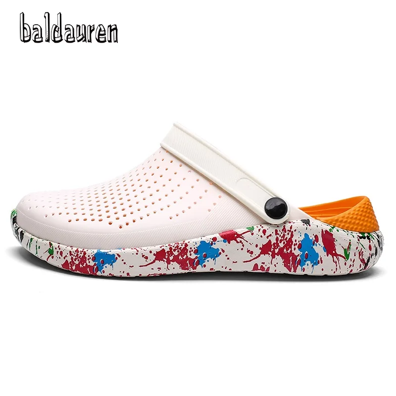 

BALDAUREN 2020 мужские кроссовки пляжные тапочки Сабо мужские уличные водные сандалии открытые сандалии мужская летняя дышащая обувь