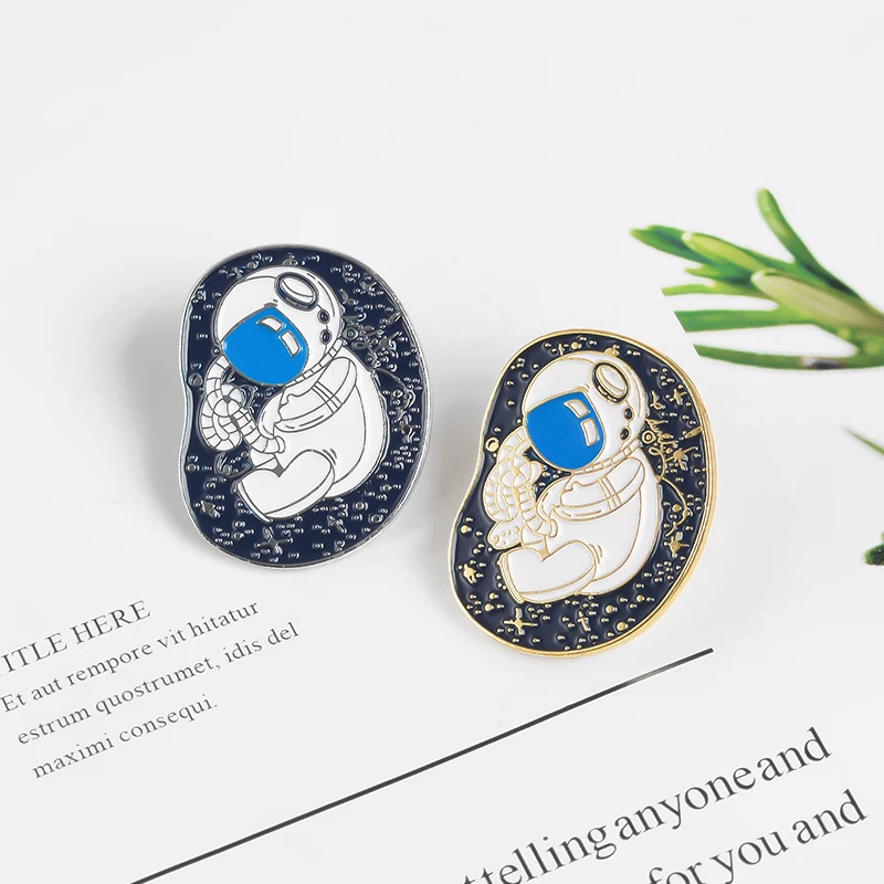 Булавки в виде астронавта вылупившиеся во вселенной детская мягкая