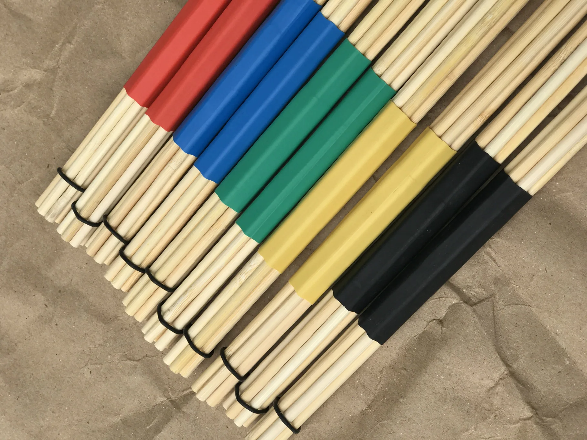 

Professional Wooden Drum Brush Drum Drum Stick Accessories 19 Drum Stick Bamboo Brush