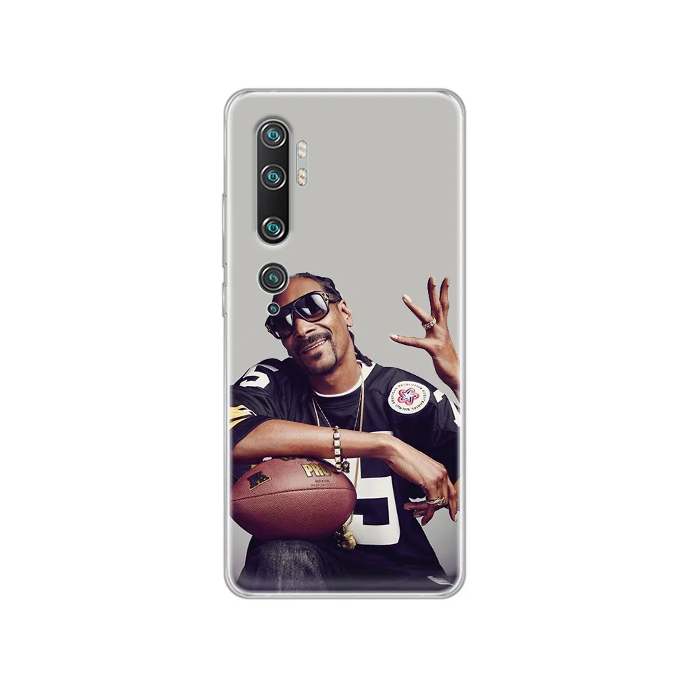 RAP GOD Snoop dogg 3D ТПУ водонепроницаемый Etui Прозрачный чехол для телефона XIAOMI mi 3 4 5 5X 8 9