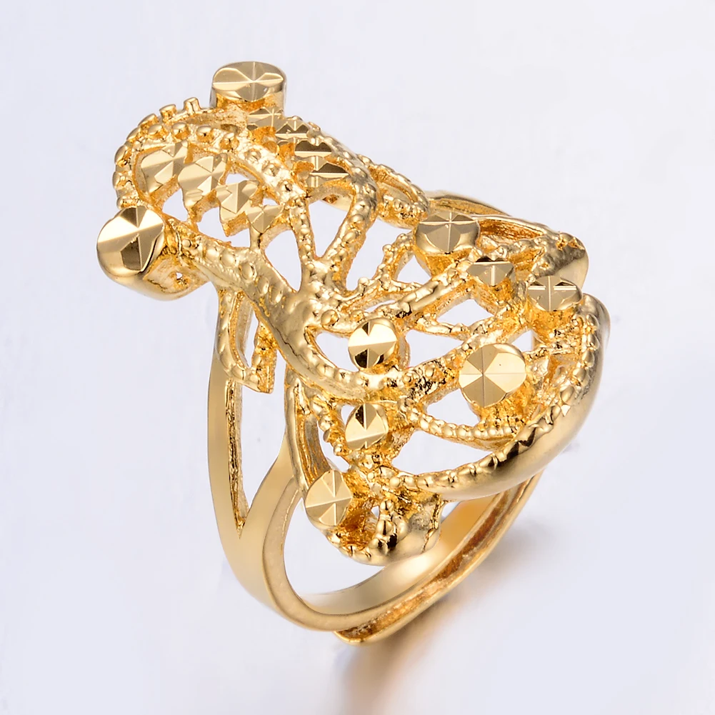 Wando Новое эфиопское Золото Цвет Рыба свадебные кольца для мужчин и женщин Золотое