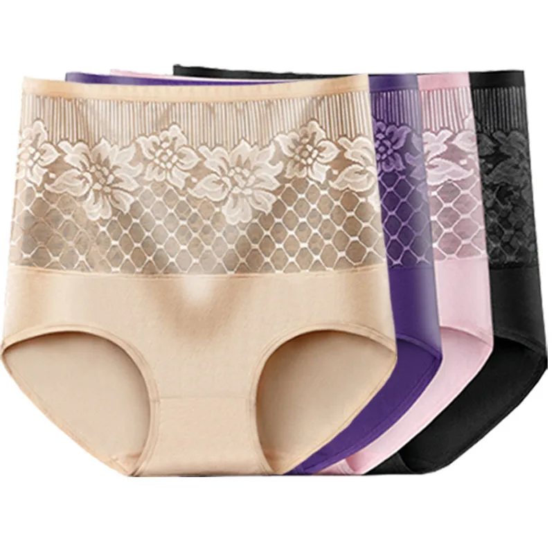 2 шт. женские трусики хлопковые кружевное сексуальное нижнее белье трусы больших