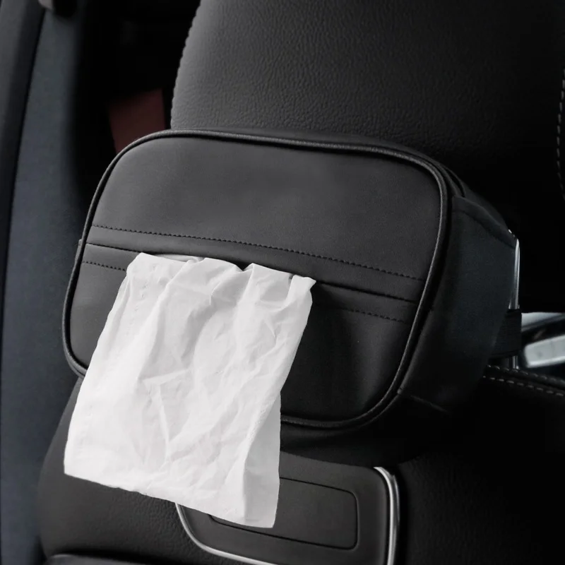NOIZZY Автомобильная интерьерная Сумочка для салфеток сумка на спинку кресла зажим