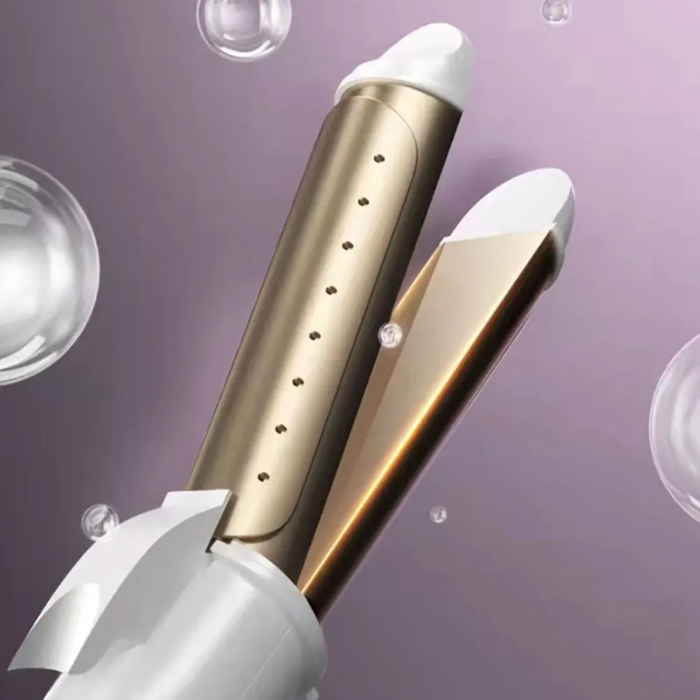 Straightener Dual-Use Hair Curler Large Volume Straig Does Not Hurt hair Inner Buckle Air Bangs Plate Salon Styling Tool | Красота и