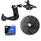 Задний переключатель передач LTWOO 11 speed MTB Black Groupset AX11 триггерный переключатель передач 11-46T50T, кассета X11 Chain для M7000 M8000 XTR M9000
