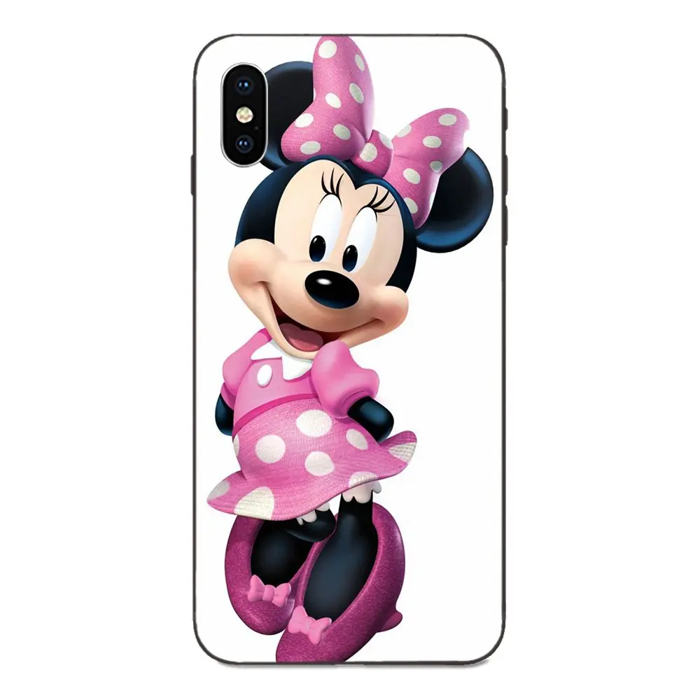 as picture Красивая Минни Мышь Стиль для Galaxy A3 A5 A6 A6s A7 A8 A9 A10 A20E A30 A40 A50 A60 A70 A80 A90 плюс печати чехол для телефона - Цвет: as picture