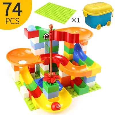 Детский конструктор гоночная трасса совместимый с Duploed|Блочные конструкторы| |