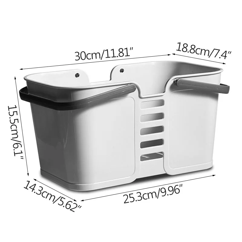 

Portable Bath Basket Bathroom Bathhouse Plastic Bath And Wash Basket Bath Storage Basket Home Accessories