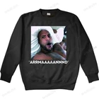 Толстовка Armand с капюшоном для забавного парня, толстовка с капюшоном для селфи с преувеличенными выражениями, европейский размер, высокое качество, новинка, толстовка с длинными рукавами, топы