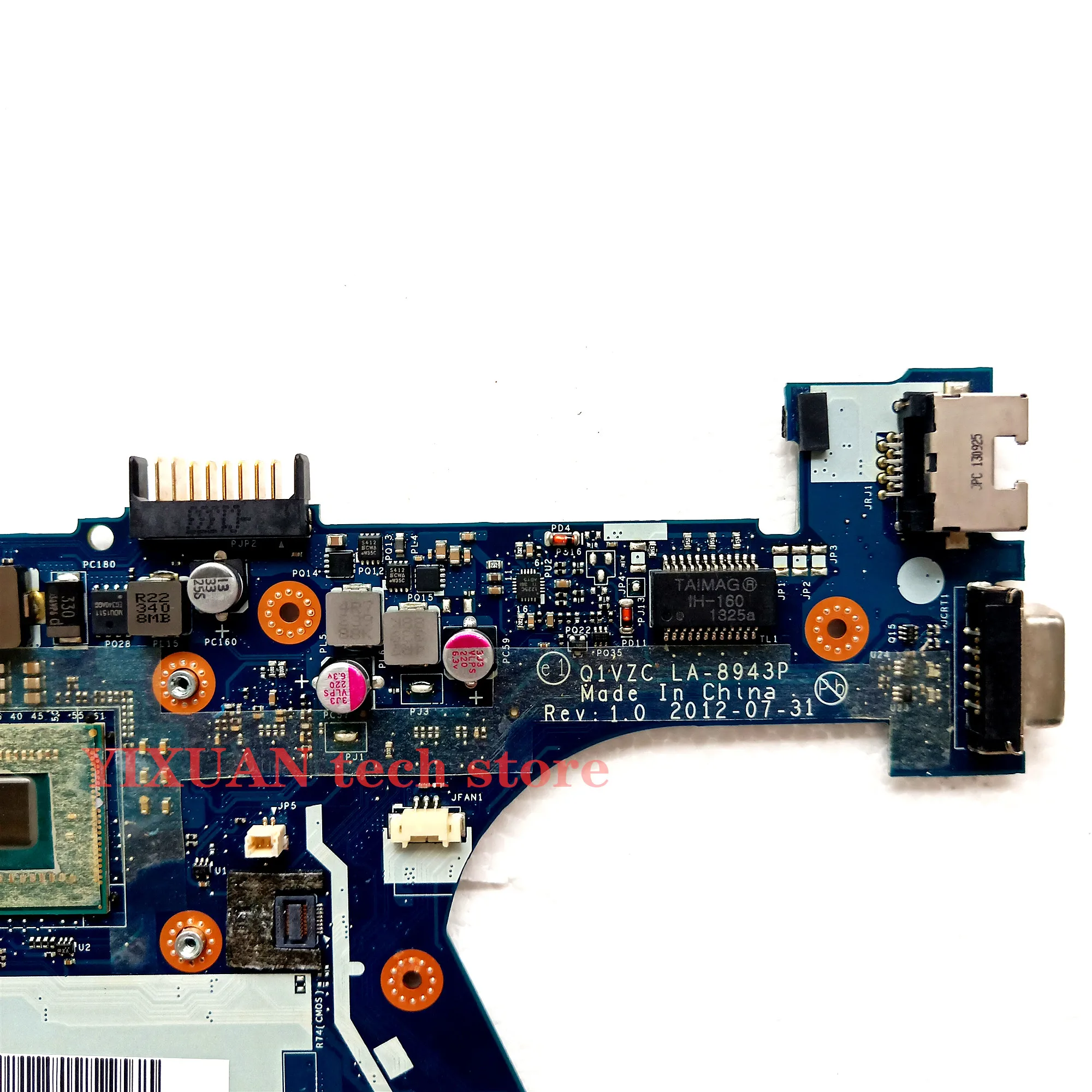 Q1VZC LA 8943P для Acer Aspire C710 V5 131 Материнская плата ноутбука 1007 CPU NB.M8911.004 NBSH7110023 100%
