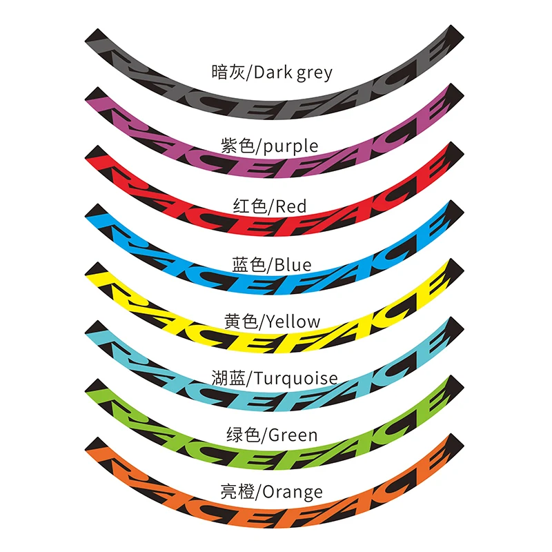 RACEFACE ARC35 MTB обода наклейки Набор велосипедных колес наклейка на обод Аксессуары
