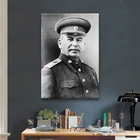 Сталин, портрет, минималистичное искусство, холст, плакат, печать, фигурка, живопись, черная белая Настенная картина, Современное украшение для дома