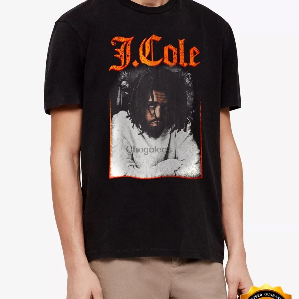 Винтажная стильная рубашка J Cole в стиле хип-хоп винтажная ретро 90 DD151 |