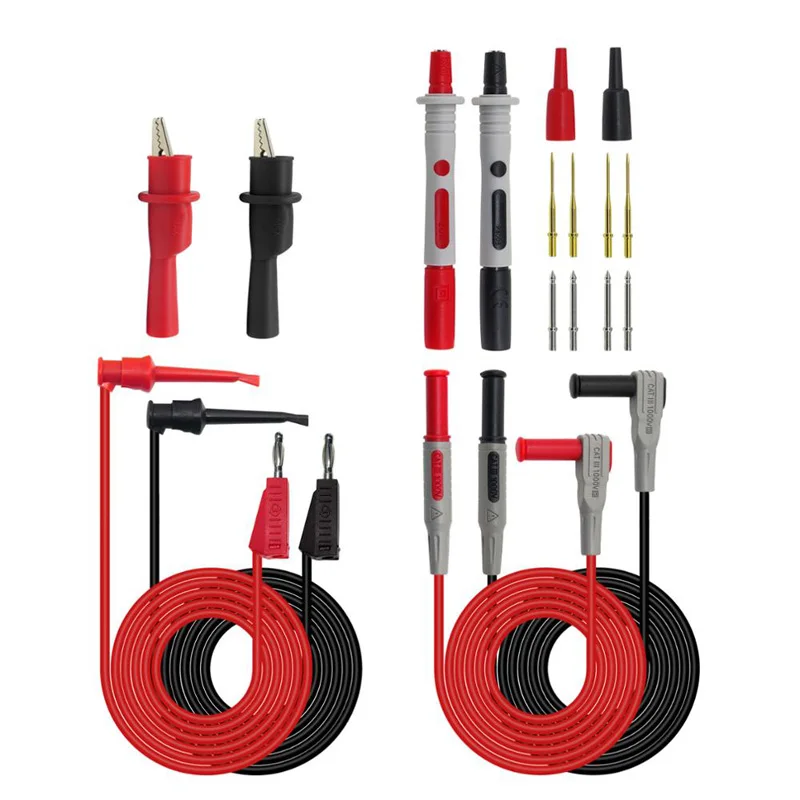 Многофункциональный тестовый набор для мультиметра щуп с банановым штекером