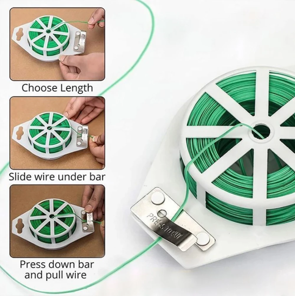 Нейлоновый бандаж для растений галстук на липучке лента в форме садового