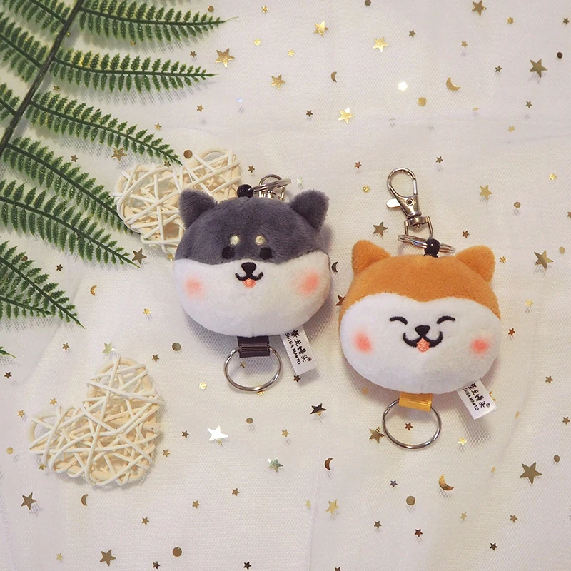 Boxi Kawaii Shiba Inu плюшевая искусственная Милая мультяшная Мягкая кукла подвесная