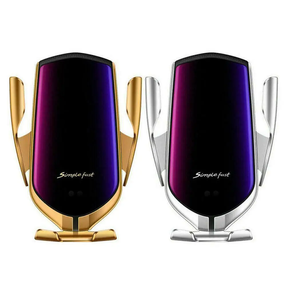 Беспроводное зарядное устройство R1 R2 R3 R9 S5 с автоматическим зажимом и умным