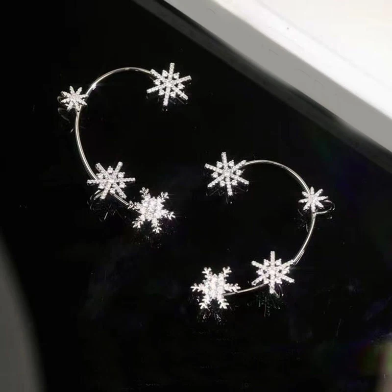 

Rhinestone Ear Bone Clip Bow Ear Bone Clip Snowflake Ear Hooks Ear Bone Clips Leaf Ear Hooks Flower Ear Hooks Advanced Niche