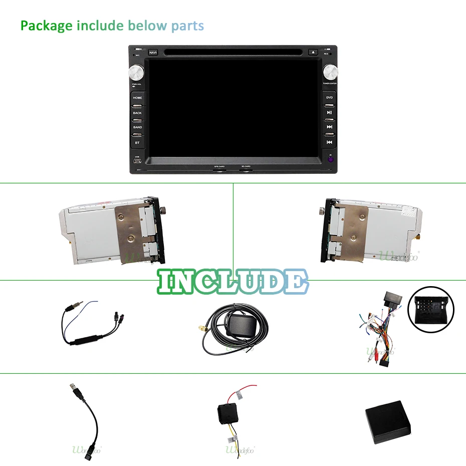 DSP ips 2 Din Android 9 автомобильный радиоприемник gps для VW/PASSAT B5/MK5/JETTA/POLO/GOLF/MK4/TRANSPORTER/T5/для peugeot 307 Автомобильный dvd play obd2