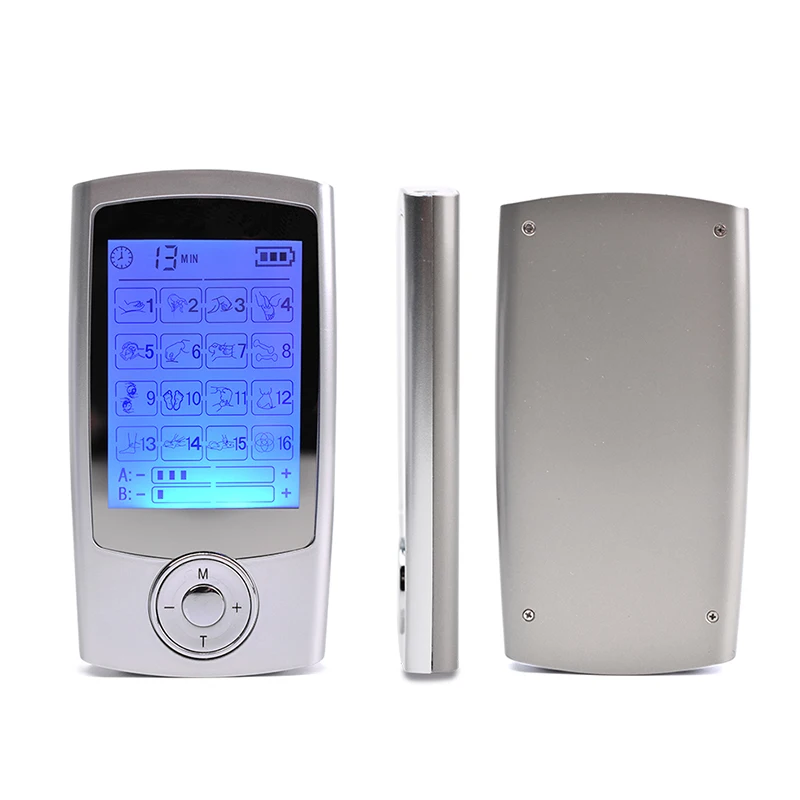 16 режимов массажа тела импульсный машина Электрический десятки подразделение