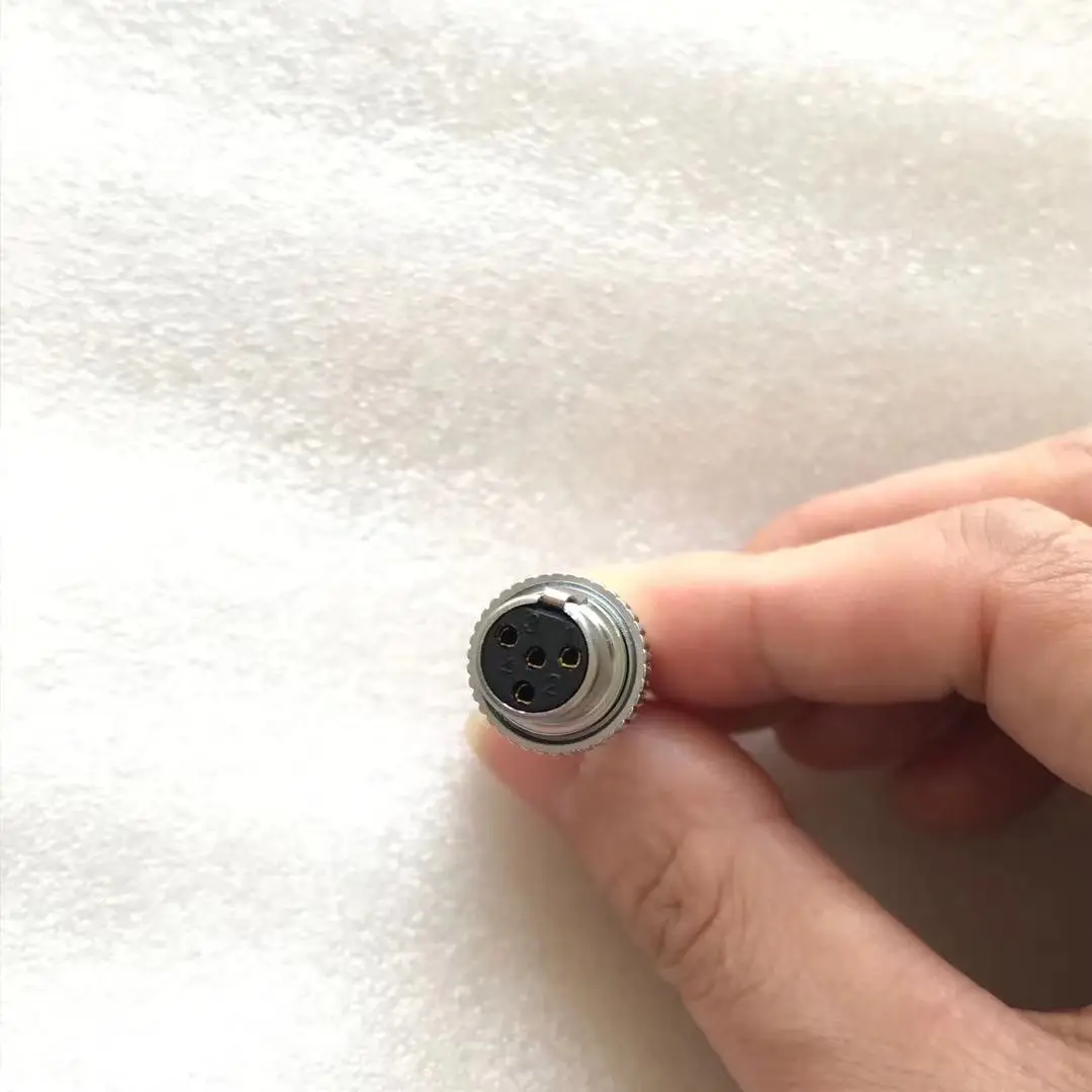 Контактный штекер XLR 4-контактный 10 шт