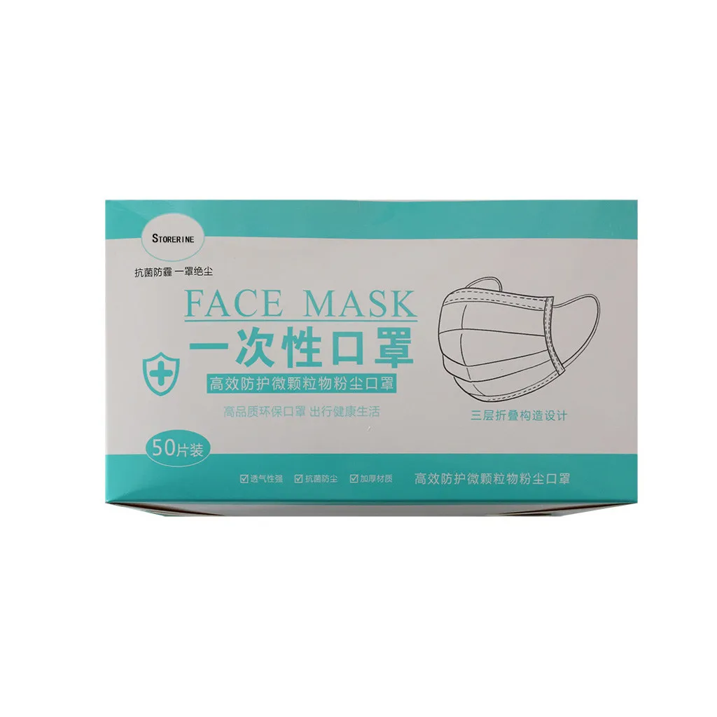 

Disposable Mask Black Wind Mist Pollution Protection Masks 2020 Black Dust Face Masks Ear Loop Mouth Mask Mascarilla