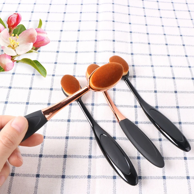 1 шт. кисти для макияжа мягкие Зубная щётка Тип косметика лица Пудра кисть
