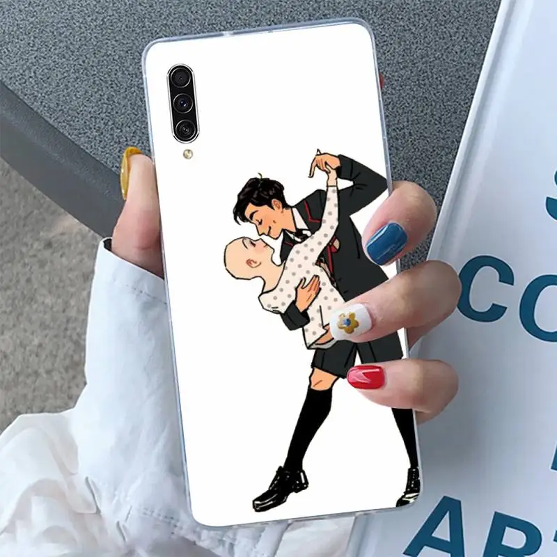

Umbrella Academy Five Aidan Phone Case Transparent for Samsung A 71 51 21S S 20 fe 10 9 8 plus xiaomi 11 redmi note 9 8 s pro