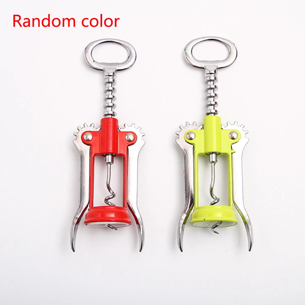

Practical Easy Apply Bottle Opener Beer Screw Winged Cork Puller Multifunctional Manual Dinner Wine Labor Saving Bar Kitchen