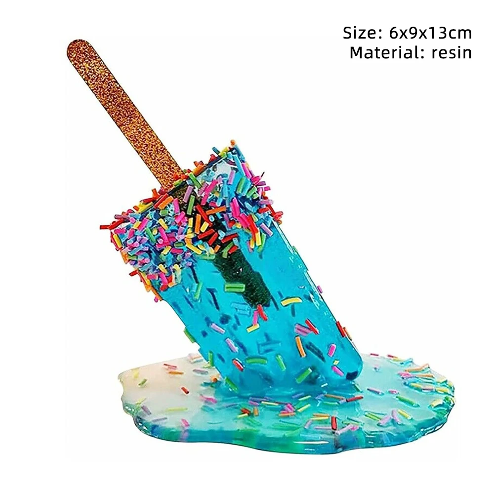 1 шт. прозрачная таяющая Статуэтка-эскимо | Дом и сад