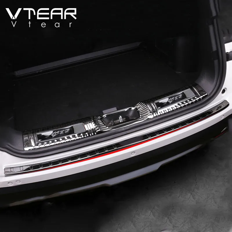 Vtear для Changan CS35 Plus наружный задний бампер защита от царапин наружная двери