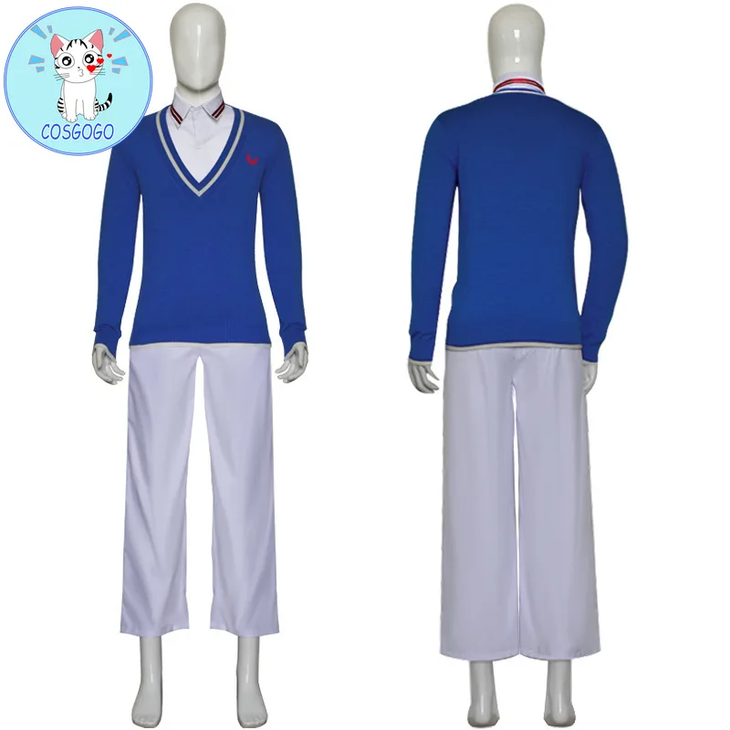 COSGOGO аниме чудо яйцо приоритет мамоэ саваки косплей костюм для мальчиков