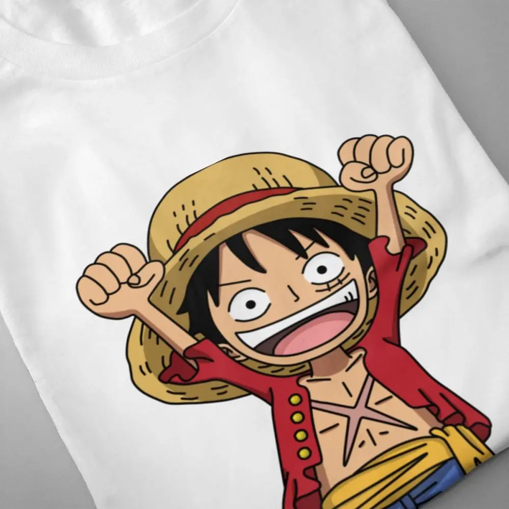 Футболка для мальчиков с принтом обезьяны D. Luffy ONE PIECE MINI 100% хлопок уникальный