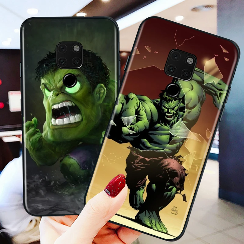 

Marvel HAWK for huawei Mate 10 20 30 40 Lite Pro X Lite RS Plus TPU Black Phone Case