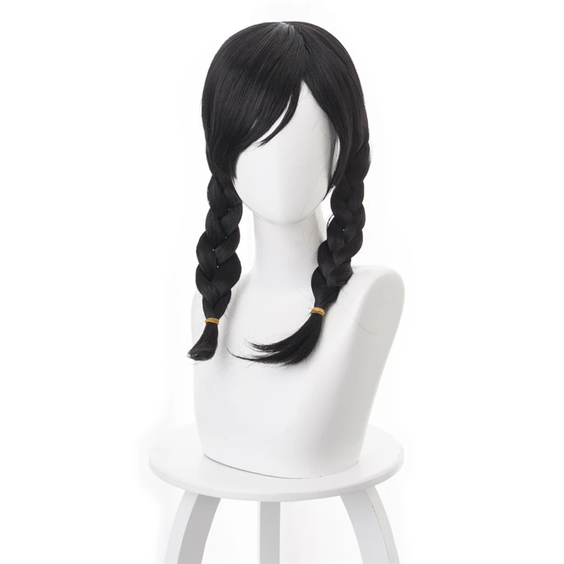 Парик для косплея OW D.VA Хана песня два Юбилейная Академия парик из кожи черные