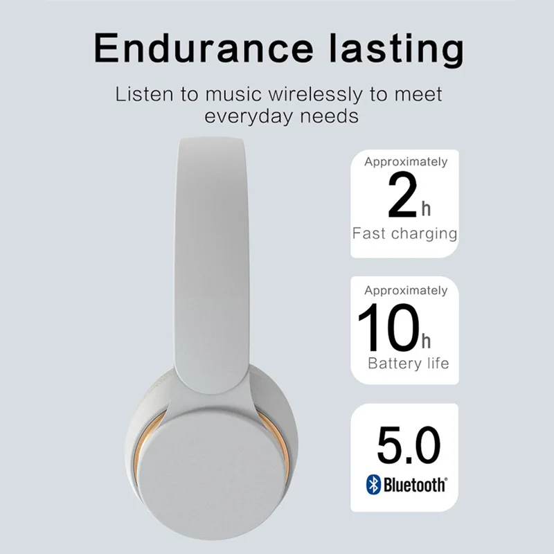 

Oppselve Bluetooth 5.0 Earphones Wireless Headphone Stereo Sports Waterproof Headsets Support TF Card With Mic For PC Gamer Mp3