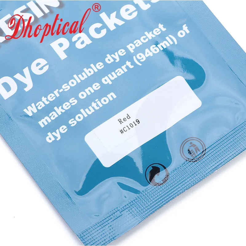 Раствор для тонировки линз пакеты окрашивания тонировочный материал 10 пак./кор.