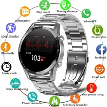 2021 New ECG Smart Watch Men Sports Fitness Tracker Blood Pressure Monitor Heart Rate Smartwatch For Huawei Xiaomi Samsung Phone