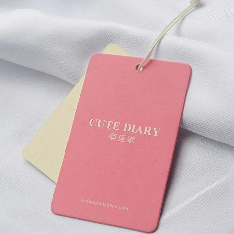 Пользовательские подвесные бирки персонализированные торговая марка печатные