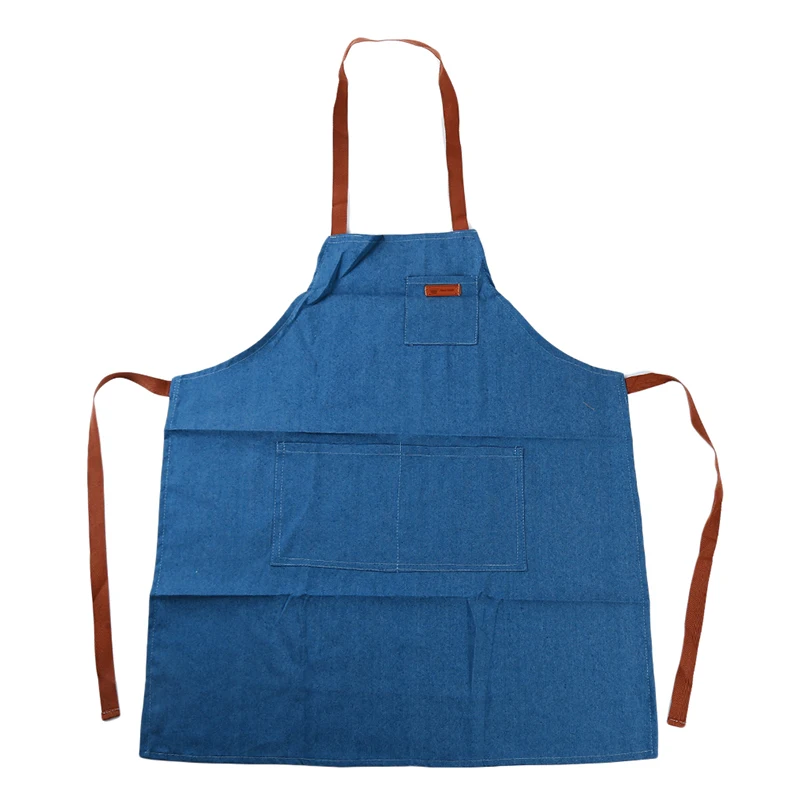 Джинсовые фартуки простые противообрастающие унисекс для взрослых женские