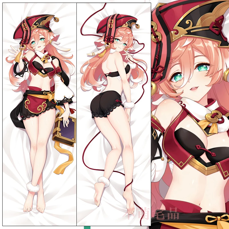

Аниме Genshin Impact Yan Fei Sexy Dakimakura обнимающая подушка для тела чехол для подушки подкладка для кровати рождественские подарки BMZP