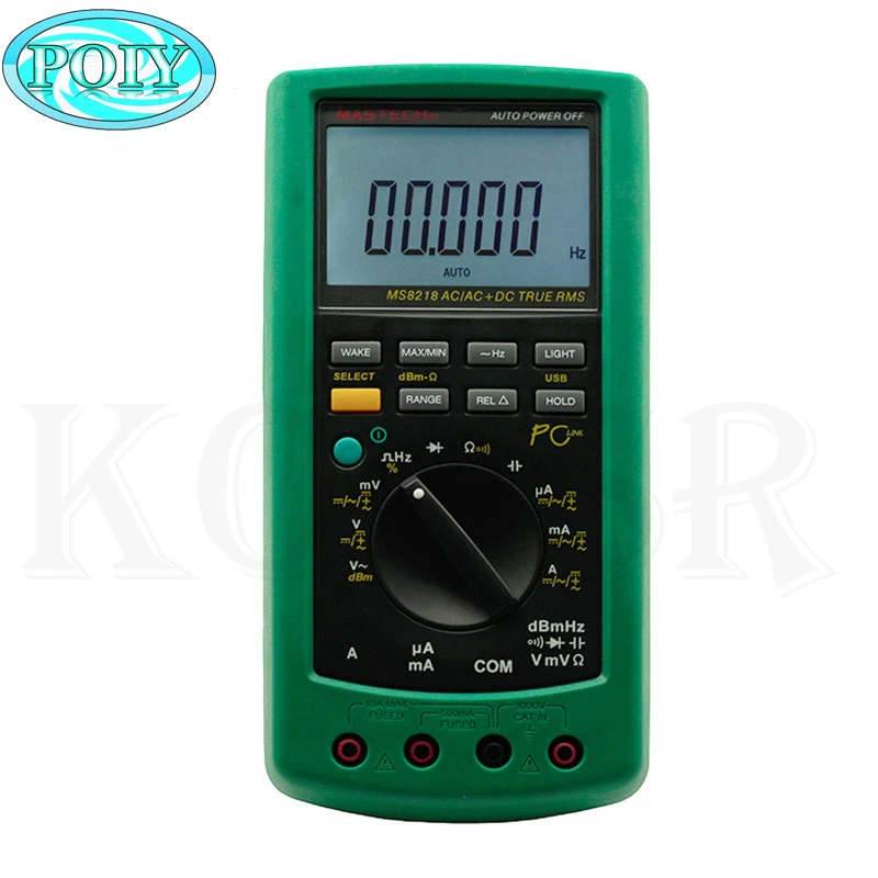 MASTECH MS8218 5 разрядный полу погрешность интеллигентая (ый) цифровой универсальный
